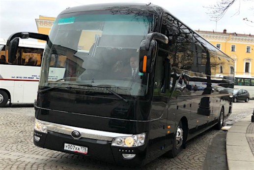 Аренда автобуса вип класса в Санкт-Петербурге